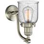 3_Bell 10 3/4" High Brushed Satin Nickel Wall Sconce more views