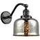 Bell 10 3/4"H Oil-Rubbed Bronze w/ Mercury Glass Wall Sconce
