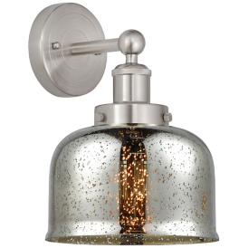 Bell 10" High Brushed Satin Nickel Wall Sconce Bell 10" High Brushed Satin Nickel Wall Sconce