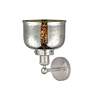 Bell 10" High Brushed Satin Nickel Wall Sconce