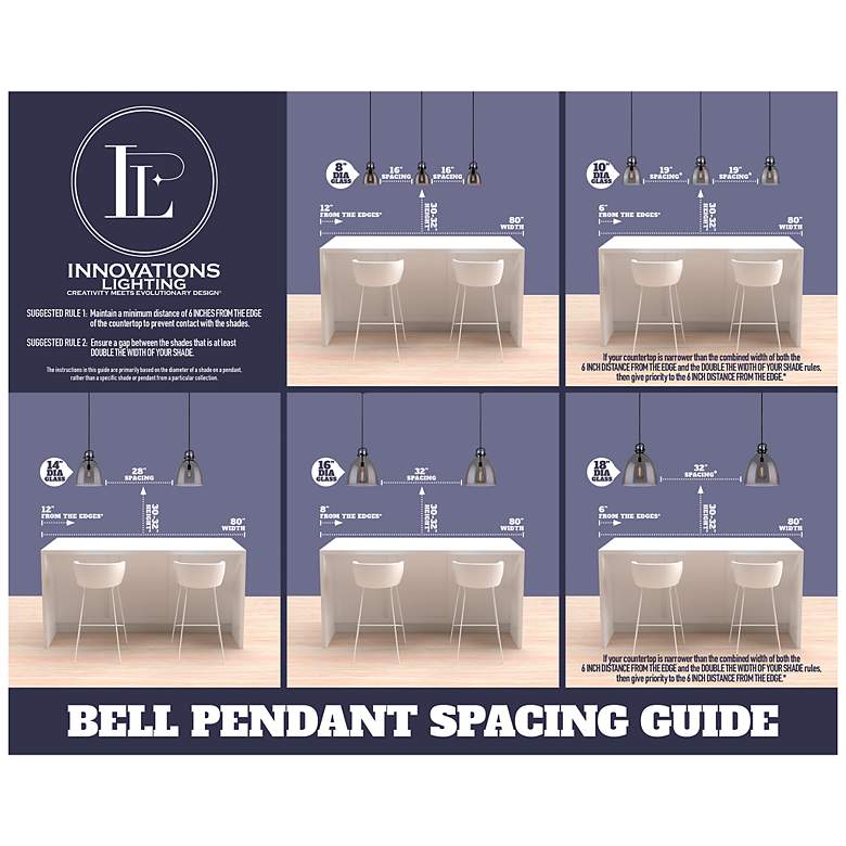 Image 7 Bell 11 1/2"W Oil-Rubbed Bronze Mini Pendant w/ Clear Shade more views