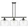 Bell 12" 3 Light 36" Island Light - Oil Rubbed Bronze - Clear De