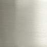 2_Bell 12" Wide Brushed Nickel Ceiling Light with White Shade more views