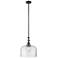 Bell 12" Stem Hung LED Mini Pendant - Oil Rubbed Bronze - Clear Shade