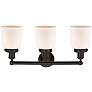 2_Bell 23" Wide Oil-Rubbed Bronze 3-Light Vanity Bath Light more views