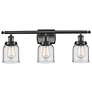 1_Bell 26" Wide Oil-Rubbed Bronze 3-Light Vanity Bath Light