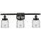 Bell 26" Wide Oil-Rubbed Bronze 3-Light Vanity Bath Light