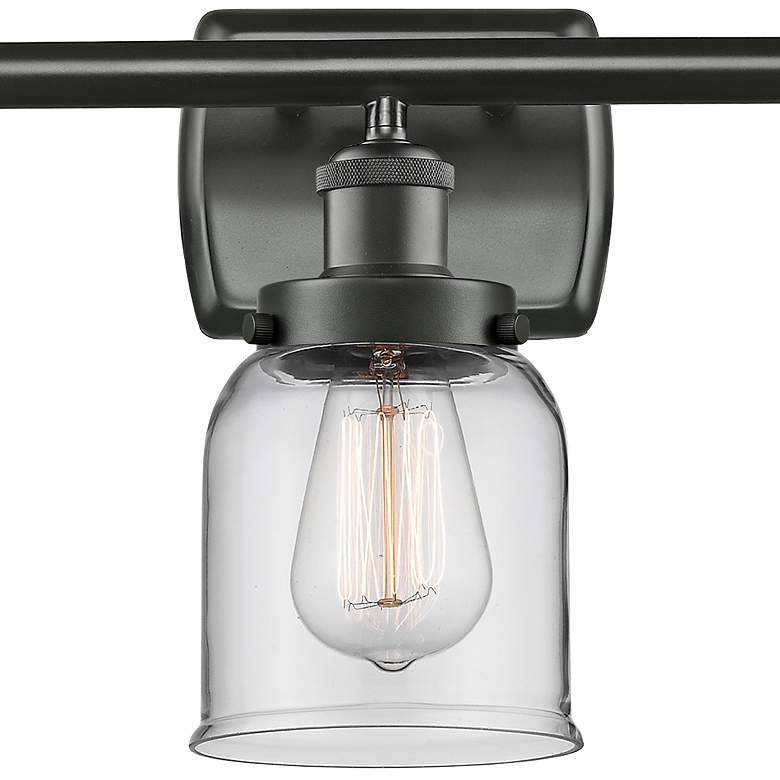 Image 2 Bell 26" Wide Oil-Rubbed Bronze 3-Light Vanity Bath Light more views