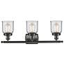 3_Bell 26" Wide Oil-Rubbed Bronze 3-Light Vanity Bath Light more views