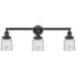 Bell 3 Light 30" LED Bath Light - Oil Rubbed Bronze - Clear Shade