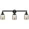 Bell 3 Light 30" LED Bath Light - Oil Rubbed Bronze - Silver Mercury S