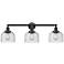 Bell 3 Light 32" LED Bath Light - Oil Rubbed Bronze - Seedy Shade