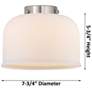 5_Bell 32"W Black and Brass 3-Light LED Bath Light w/ Mercury more views