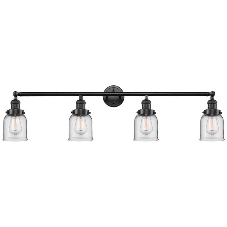 Image 1 Bell 4 Light 42" LED Bath Light - Oil Rubbed Bronze - Clear Shade