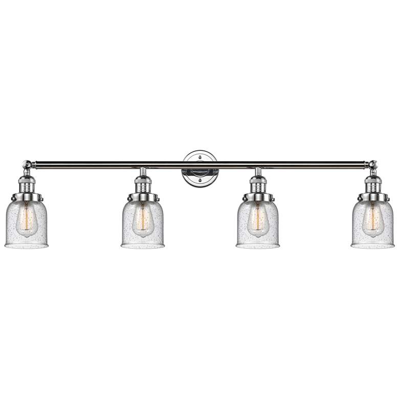 Image 1 Bell 4 Light 42 inch LED Bath Light - Polished Chrome - Seedy Shade