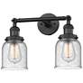 Thumbnail1 of Bell 5" 2 Light 16" Tiltable LED Bath Light - Matte Black - Seedy
