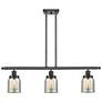 Bell 5" 3 Light 36" LED Island Light - Oil Rubbed Bronze  - Silve