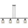 Bell 5" 4 Light 48" Island Light - Oil Rubbed Bronze  - Silver Me