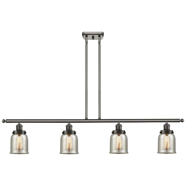 Image 1 Bell 5" 4 Light 48" LED Island Light - Oil Rubbed Bronze - Silve
