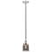 Bell 5" Polished Nickel Mini Pendant w/ Plated Smoke Shade