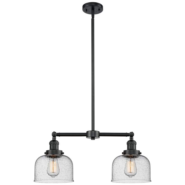 Image 1 Bell 8" - 2 Light 21" LED Island Light - Oil Rubbed Bronze - See