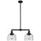 Bell 8" - 2 Light 21" LED Island Light - Oil Rubbed Bronze - See
