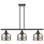 Bell 8" 3 Light 36" Island Light - Oil Rubbed Bronze  - Silver Me