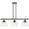 Bell 8" 3 Light 36" LED Island Light - Oil Rubbed Bronze - Clear