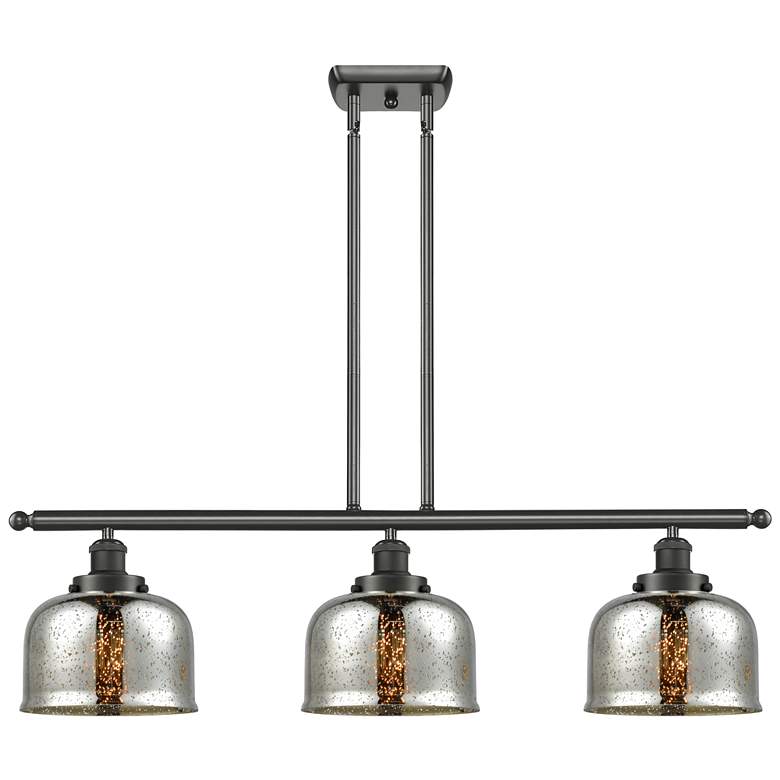 Image 1 Bell 8" 3 Light 36" LED Island Light - Oil Rubbed Bronze - Silve