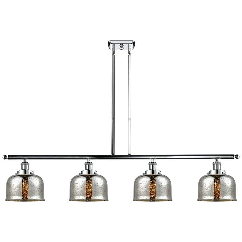 Image 1 Bell 8" 4 Light 48" LED Island Light - Chrome - Silver Mercury
