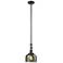 Bell 8" Oil Rubbed Bronze Tiltable Mini Pendant w/ Plated Smoke Shade