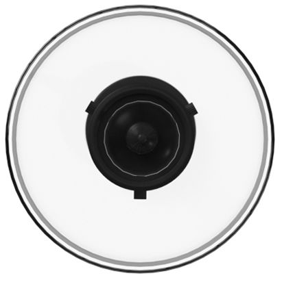 Bell 8" Wide Matte Black Mini Pendant with Clear Glass