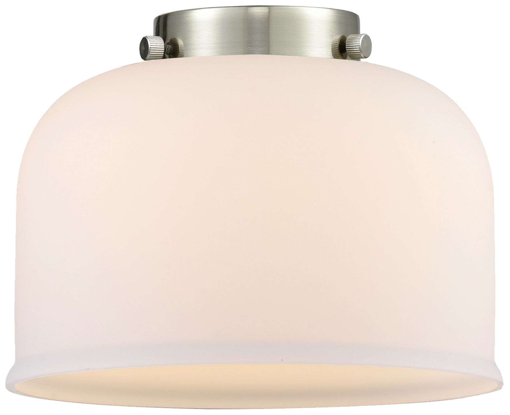 Image 3 Bell 8"W Antique Brass Mini Pendant with White Shade more views