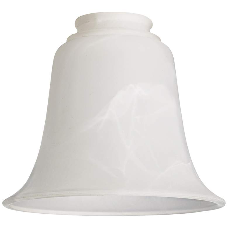 Image 2 Bell Shaped Marbleized Glass 2 1/4" Shades - Set of 4 more views