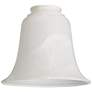2_Bell Shaped Marbleized Glass 2 1/4" Shades - Set of 4 more views