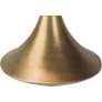 Bella 14 1/2" High Natural Brass Uplight Accent Table Lamp