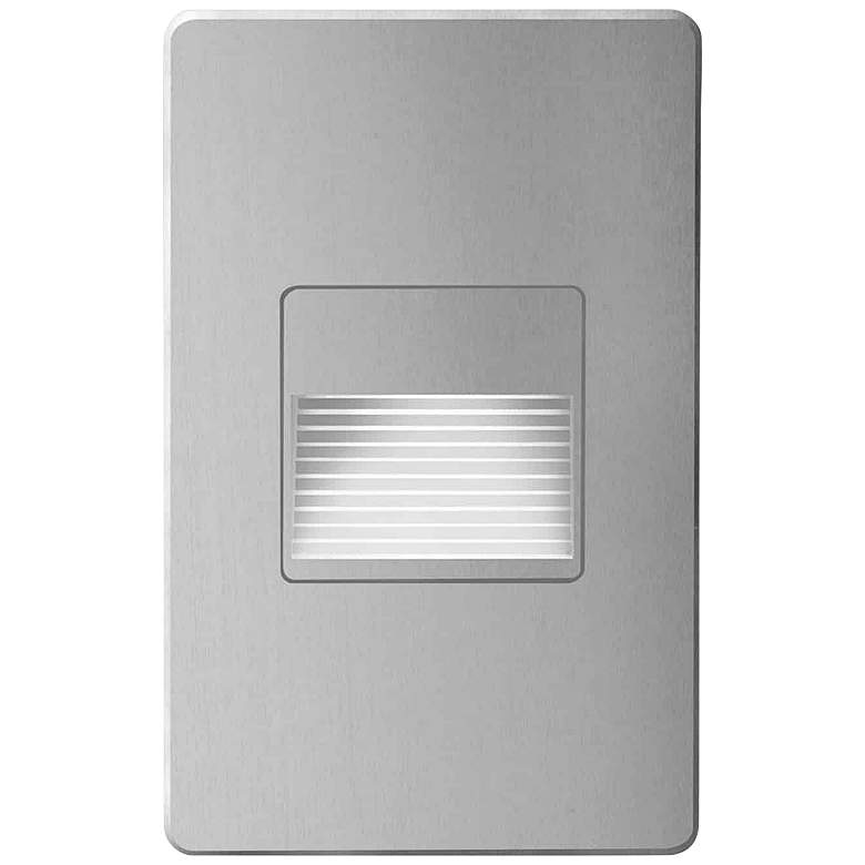 Image 1 Bella 3 inch Wide Aluminum Rectangular LED Outdoor Step Light