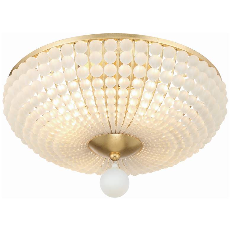 Image 1 Bella 4 Light Antique Gold Ceiling Mount