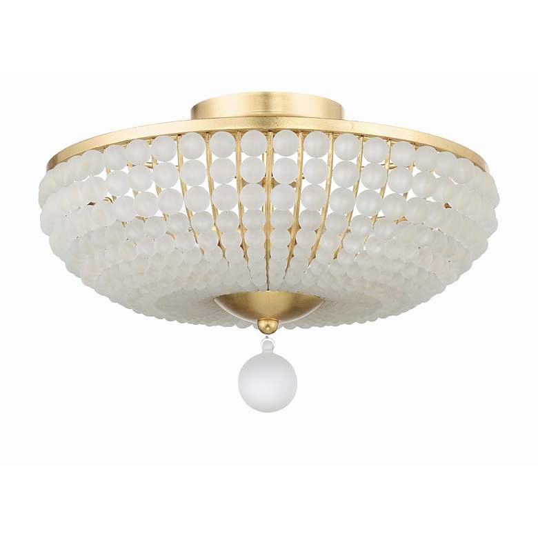 Image 2 Bella 4 Light Antique Gold Ceiling Mount more views