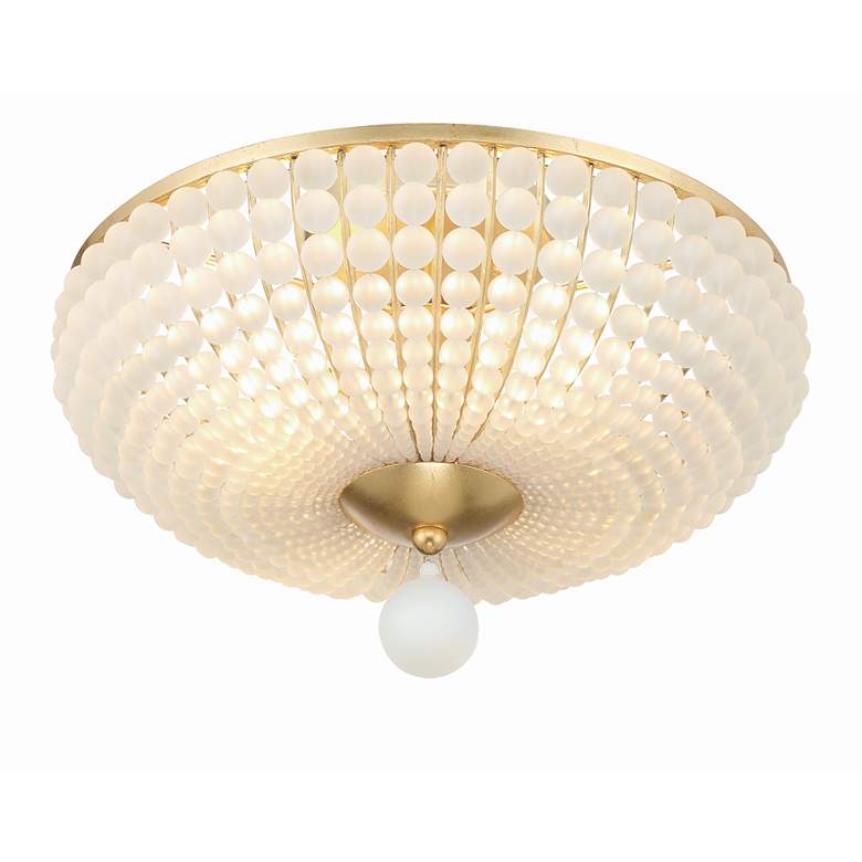 Image 4 Bella 4 Light Antique Gold Ceiling Mount more views