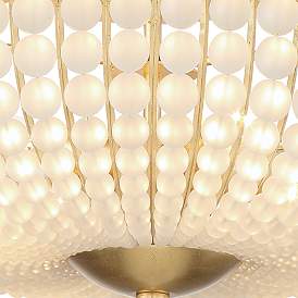 Image5 of Bella 4 Light Antique Gold Ceiling Mount more views