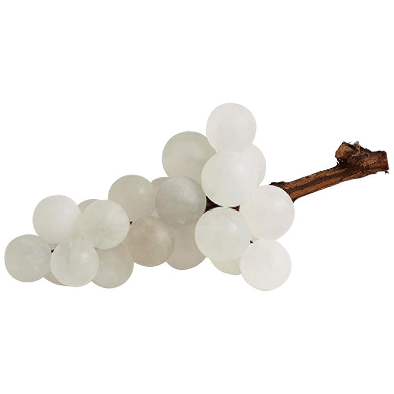 Image 1 Bella Alabaster Decorative Grape Cluster