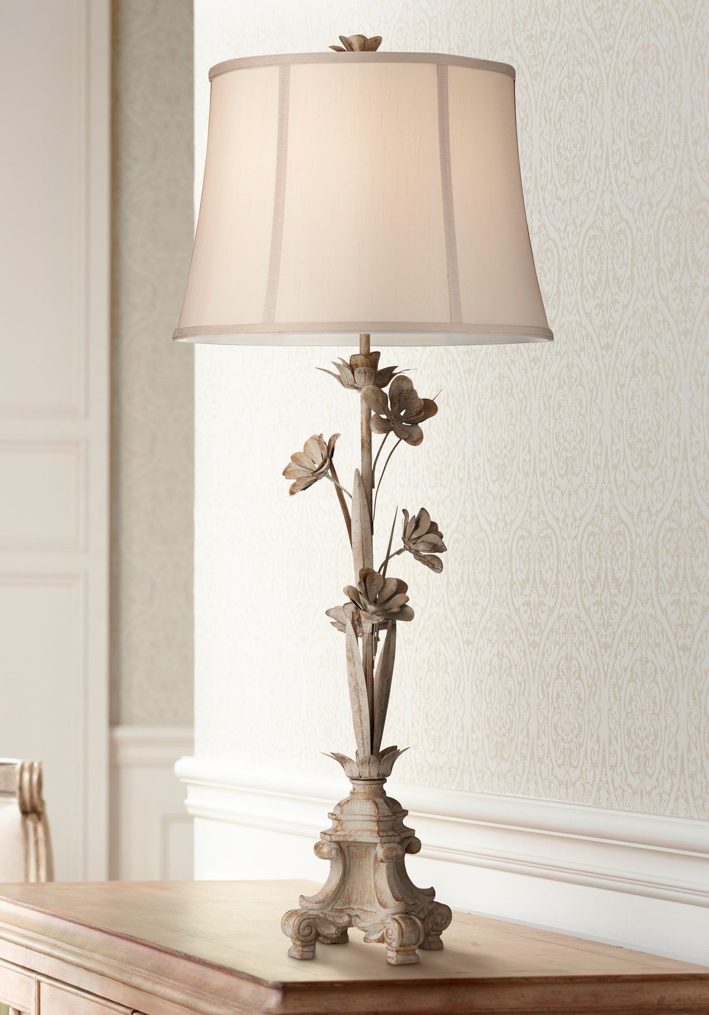 tall antique table lamps