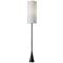 Bella Black Nickel Metal Touch Floor Lamp
