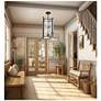 4_Bella Collina 14" Wide Coal Black 6-Light Pendant more views