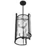 7_Bella Collina 14" Wide Coal Black 6-Light Pendant more views