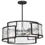 2_Bella Collina 28" Wide Coal Black Pendant Light