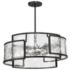 Bella Collina 28" Wide Coal Black Pendant Light