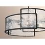 6_Bella Collina 28" Wide Coal Black Pendant Light more views