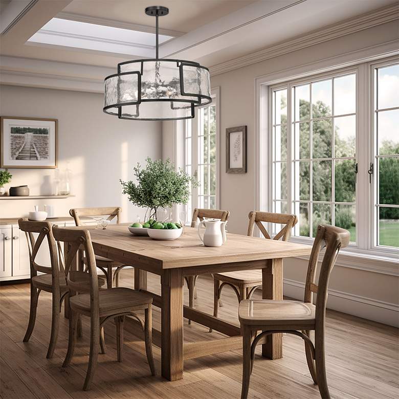 Image 7 Bella Collina 28" Wide Coal Black Pendant Light more views